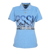 ROSASEN（レディース）ゴルフウェア パイル半袖ポロシャツ 045-22447-092