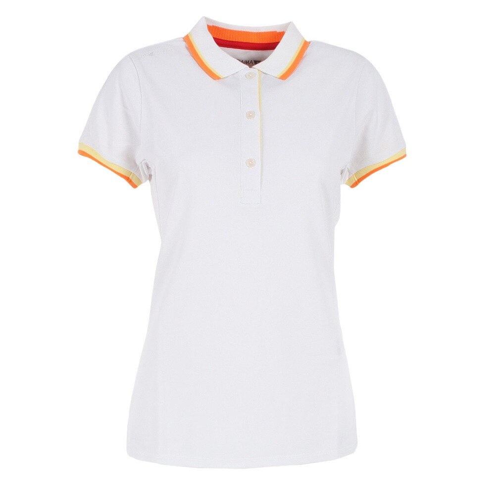 本間ゴルフ ゴルフウェア SIGNATURE LINE 半袖ポロシャツ 936732155WH Ｌ 10 ウェアの大画像
