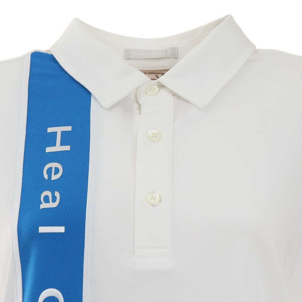 ヒールクリーク（HEAL CREEK）（レディース）ゴルフウェア COCOTYシャツ襟付き半袖シャツ 002-25842-005