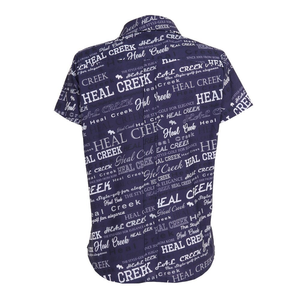 ヒールクリーク（HEAL CREEK）（レディース）ゴルフウェア コンチェロ ロゴプリント半袖シャツ 002-26642-098