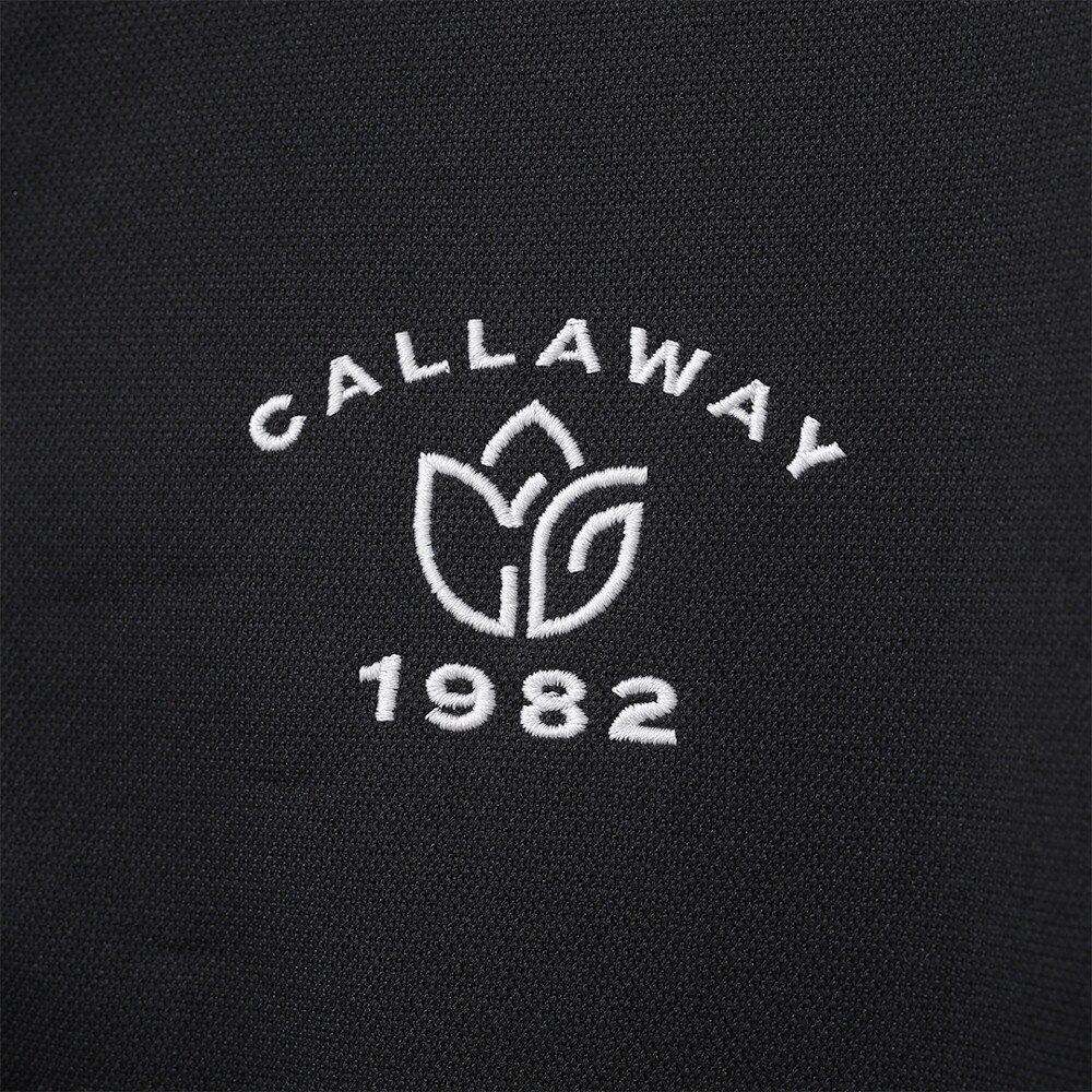 キャロウェイ（CALLAWAY）（レディース）ゴルフウェア 吸汗速乾 UVカット 高通気で涼しい♪ 吸汗速乾 高通気カノコ 半袖ポロシャツ C22134200-1010