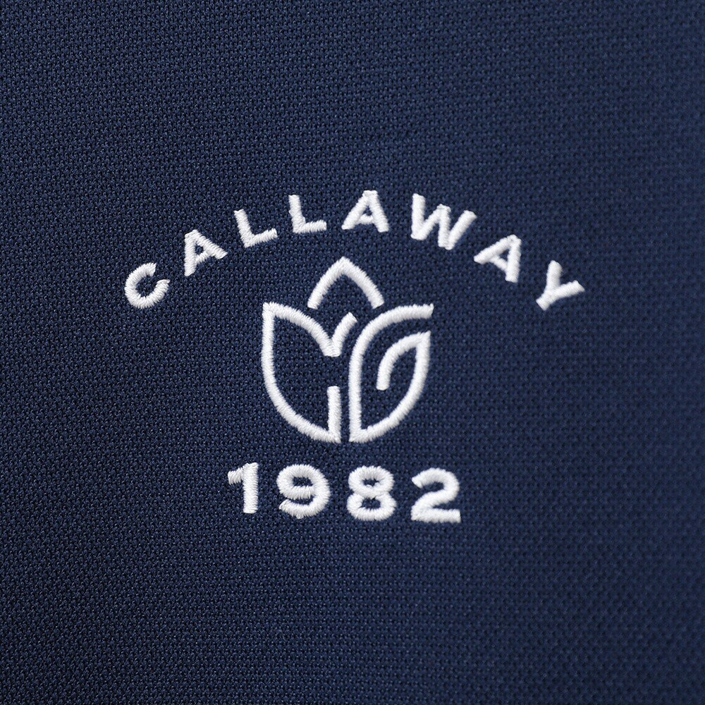 キャロウェイ（CALLAWAY）（レディース）ゴルフウェア 吸汗速乾 UVカット 高通気で涼しい 吸汗速乾 高通気カノコ 半袖ポロシャツ C22134200-1120