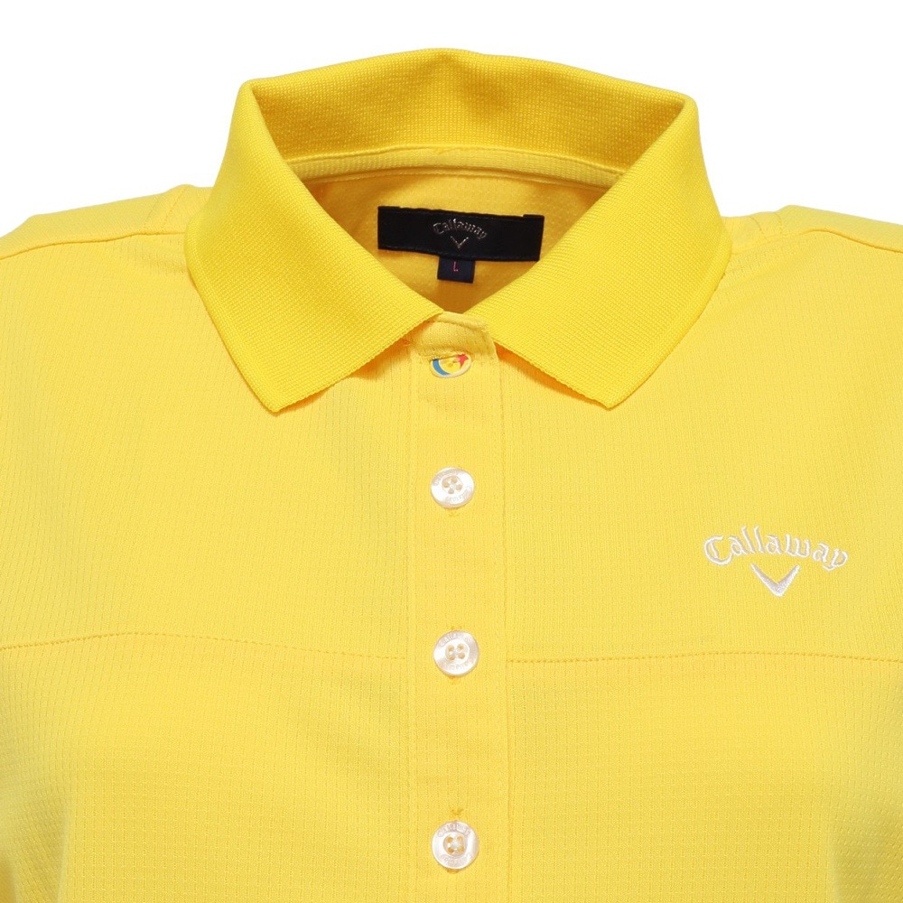 キャロウェイ（CALLAWAY）（レディース）ゴルフウェア 吸汗 速乾 キャラクタープリント半袖ポロシャツ C22134220-1062