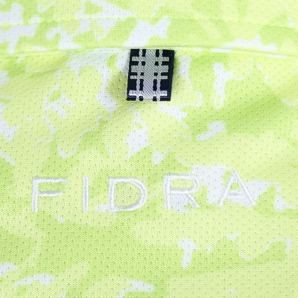 フィドラ（FIDRA）（レディース）ゴルフウェア 冷感 吸汗速乾 氷撃プリント 半袖ポロシャツ FD5MUG30 LIM.
