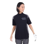 (レディース)ゴルフウェア 接触冷感 gracecool cotton半袖シャツ 005-27841-019