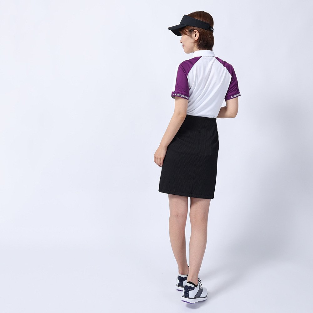 J.LINDEBERG（レディース）ゴルフウェア ストレッチ 吸水 速乾 半袖  
