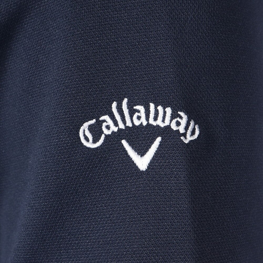 キャロウェイ（CALLAWAY）（レディース）ゴルフウェア プリントカノコ 半袖ポロシャツ C23134200-1120