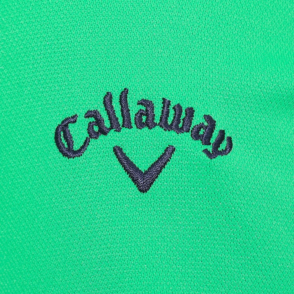 キャロウェイ（CALLAWAY）（レディース）ゴルフウェア プリントカノコ半袖ポロシャツ C23134200-1140
