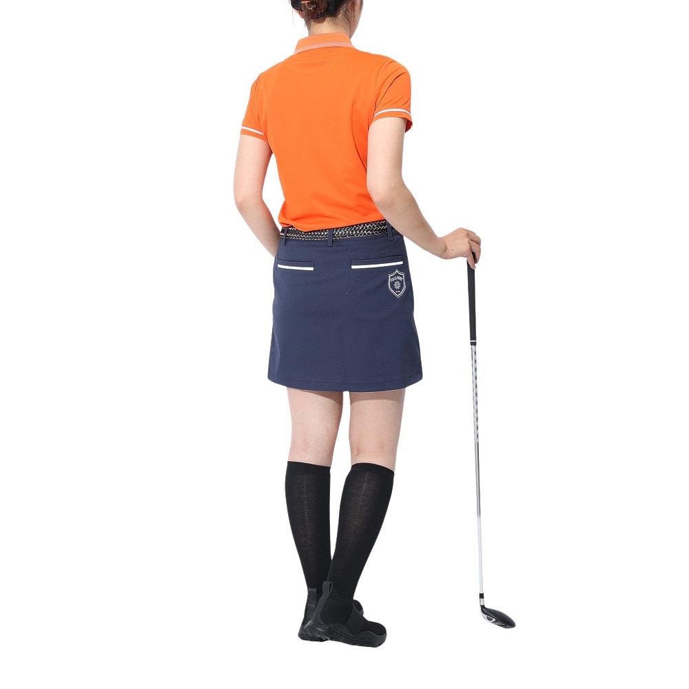 キャロウェイ（CALLAWAY）（レディース）ゴルフウェア プリントカノコ半袖ポロシャツ C23134200-1150