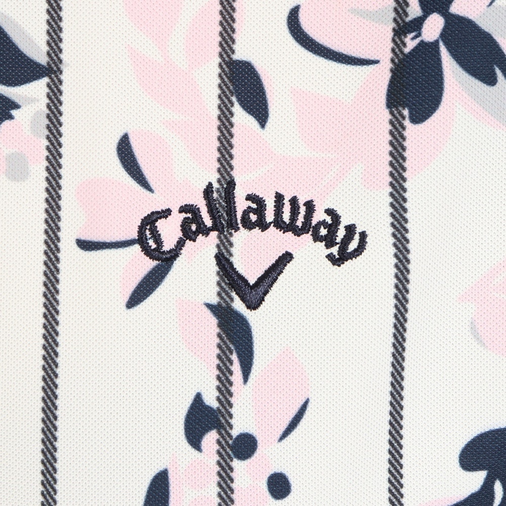 キャロウェイ（CALLAWAY）（レディース）ゴルフウェア 吸汗速乾 抗菌 半袖シャツ C23134204-1030