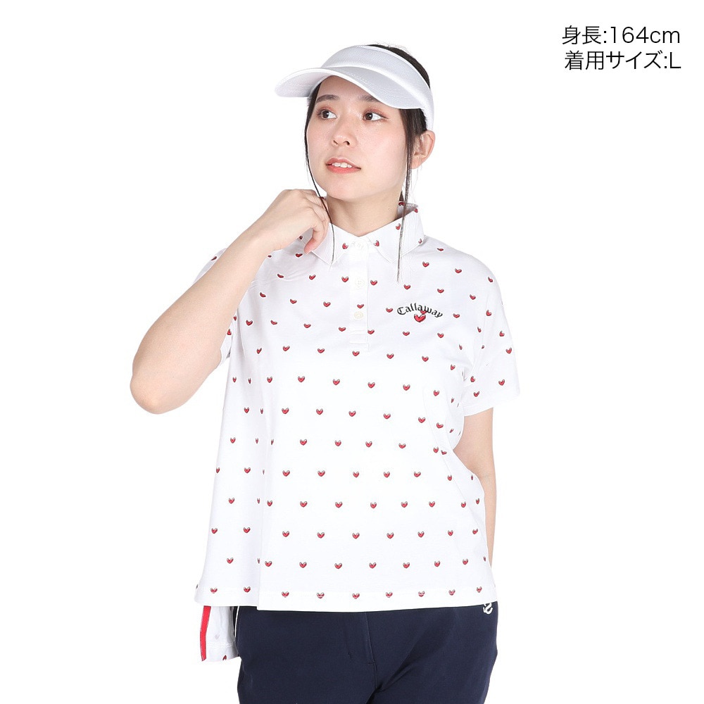 キャロウェイ（CALLAWAY）（レディース）ゴルフウェア 半袖ポロシャツ LC22 C23134222-1030