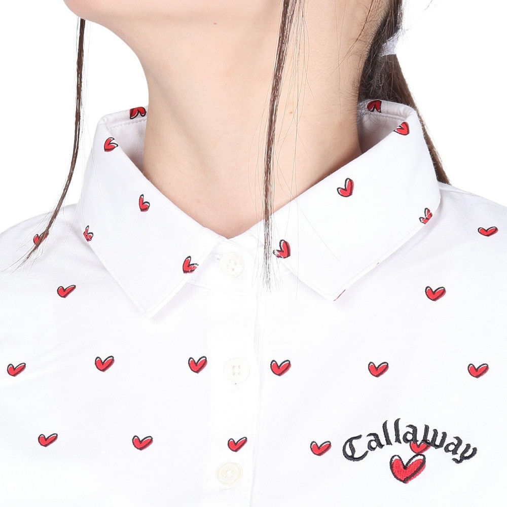 キャロウェイ（CALLAWAY）（レディース）ゴルフウェア 半袖ポロシャツ LC22 C23134222-1030