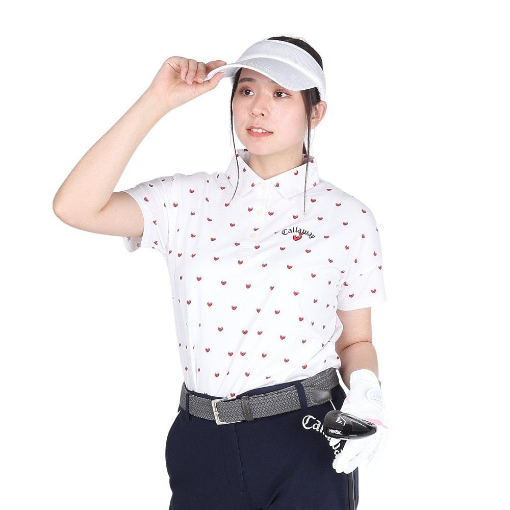 キャロウェイ（CALLAWAY）（レディース）ゴルフウェア 半袖ポロシャツ LC22 C23134222-1030