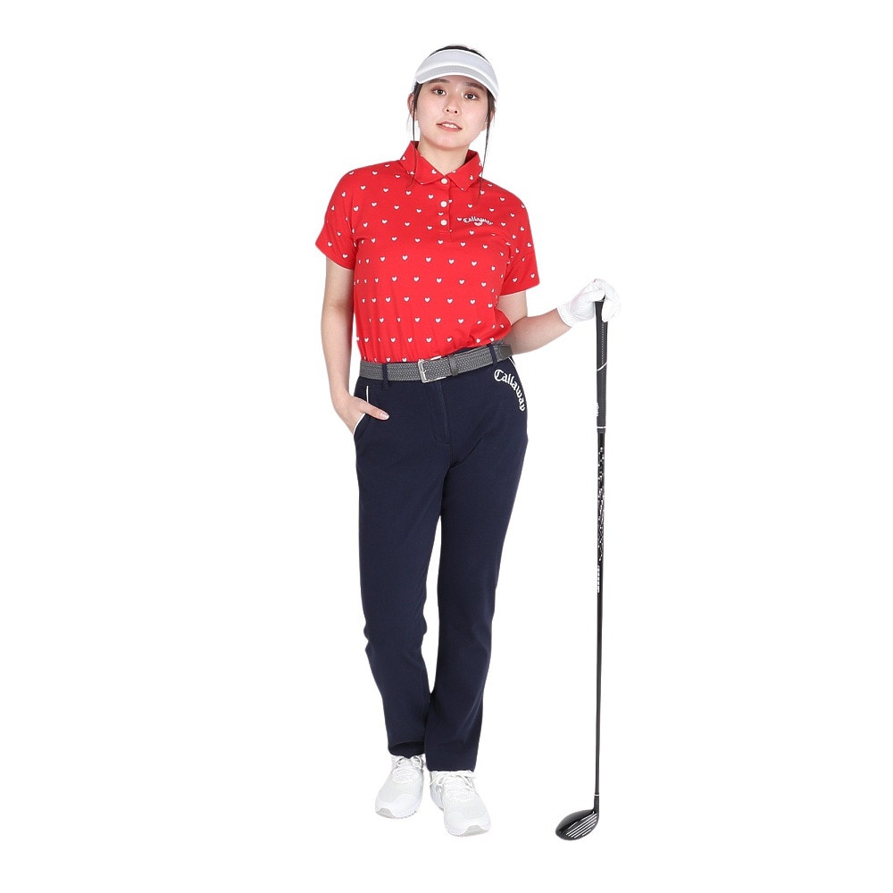 キャロウェイ（CALLAWAY）（レディース）ゴルフウェア 半袖ポロシャツ LC22 C23134222-1101