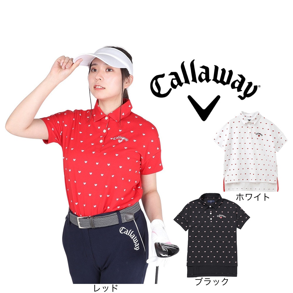 キャロウェイ（CALLAWAY）（レディース）ゴルフウェア 半袖ポロシャツ LC22 C23134222-1010
