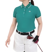 トミーアーマー（Tommy Armour）（レディース）ゴルフウェア 吸水 速乾 半袖ポロシャツ TANKH23S070020 GRN