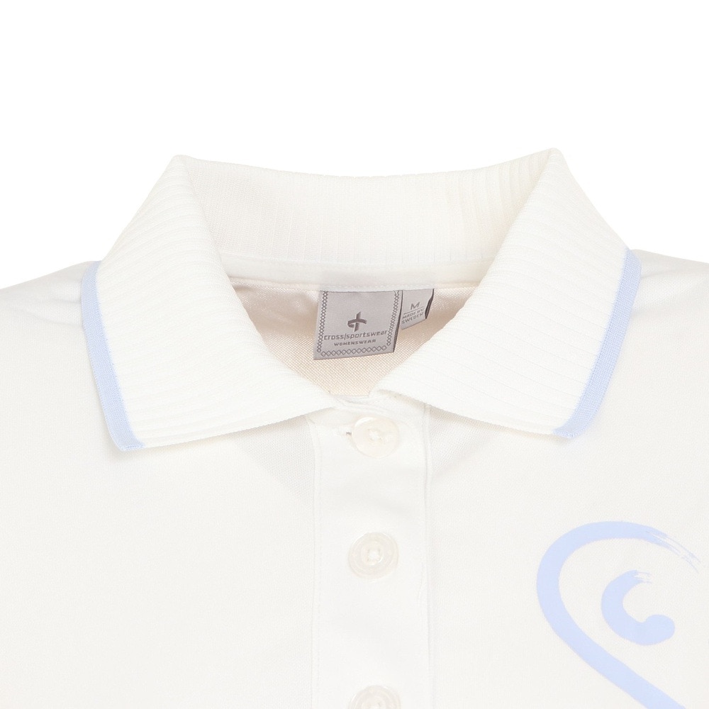 その他ブランド（OTHER BRAND）（レディース）ゴルフウェア Heart 半袖ポロシャツ 2324631-106