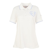 その他ブランド（OTHER BRAND）（レディース）ゴルフウェア Heart 半袖ポロシャツ 2324631-106