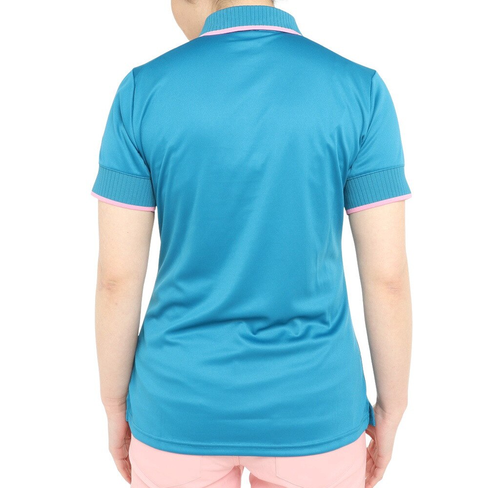 クロススポーツウエア（Cross Sportswear）（レディース）ゴルフウェア HEART POLO CELESTIAL 2324631-444
