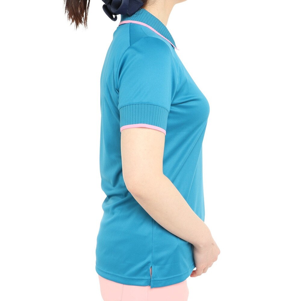 クロススポーツウエア（Cross Sportswear）（レディース）ゴルフウェア HEART POLO CELESTIAL 2324631-444
