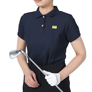 (レディース)ゴルフウェア T/Cカノコ半袖ポロ 045-21242