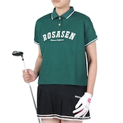 ROSASEN（レディース）ゴルフウェア A-Line ワッフルポロシャツ 048-21441-023