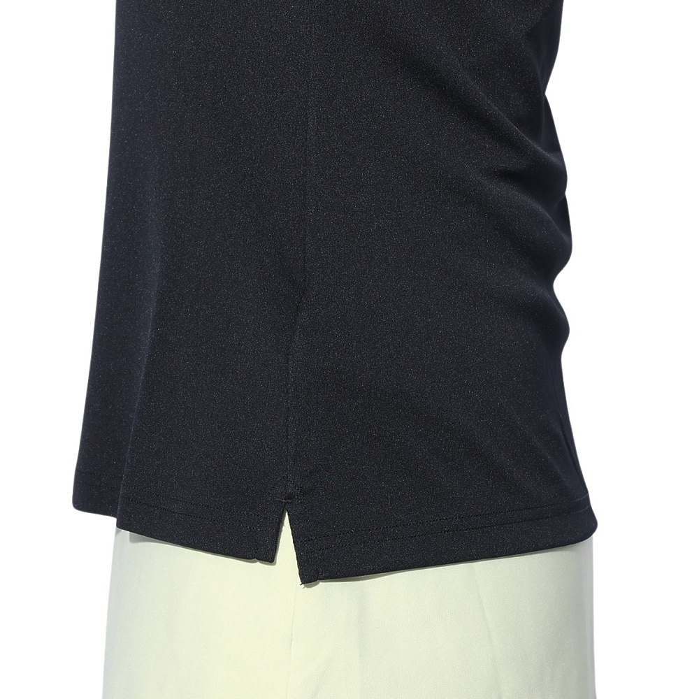 J.LINDEBERG（レディース）ゴルフウェア 袖ロゴ刺繍半袖ポロシャツ 072-21340-019