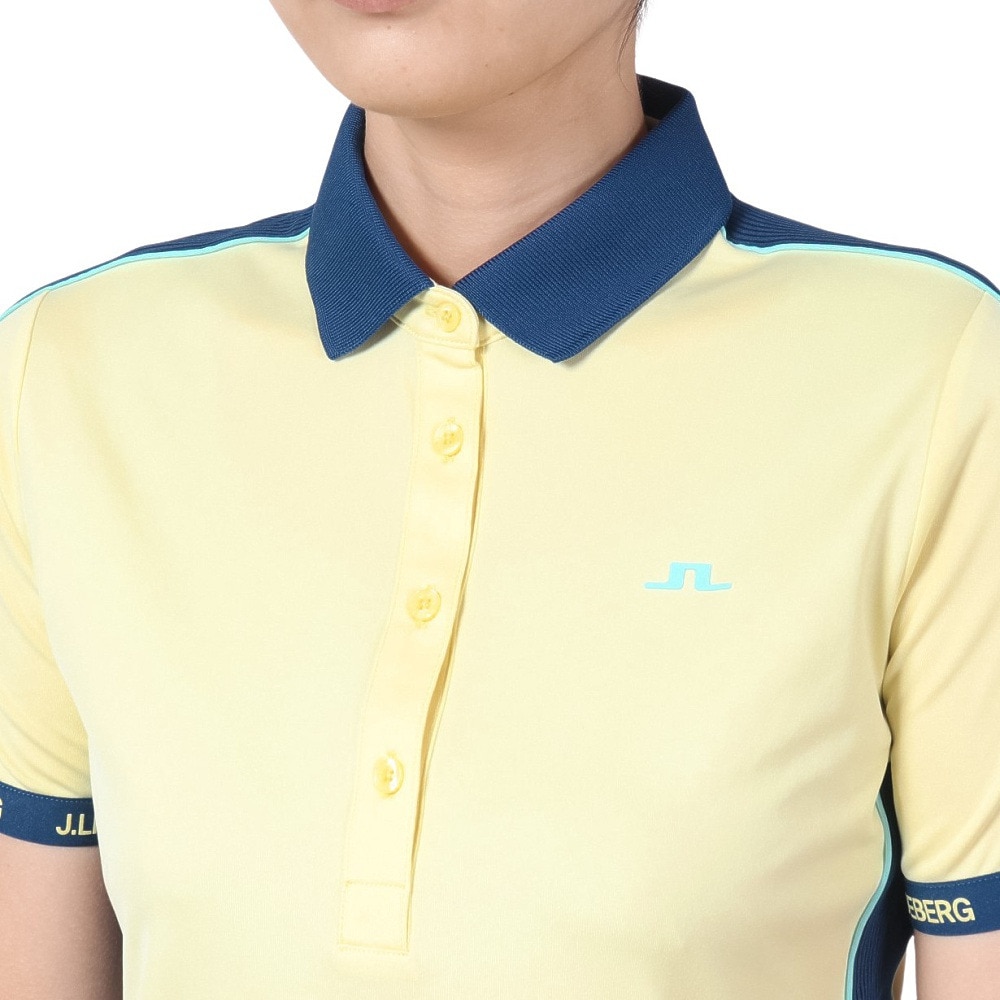 J.LINDEBERG（レディース）ゴルフウェア 半袖 Demi ポロシャツ 072-21343-031