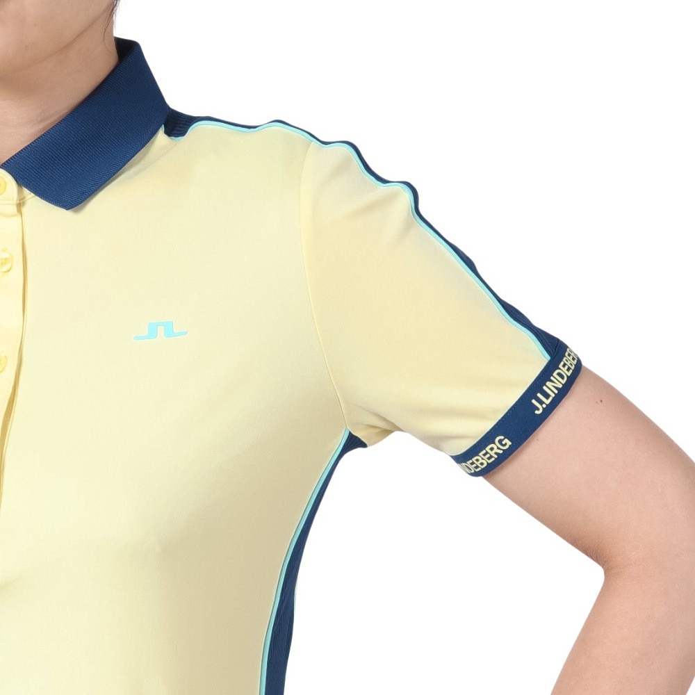 J.LINDEBERG（レディース）ゴルフウェア 半袖 Demi ポロシャツ 072-21343-031