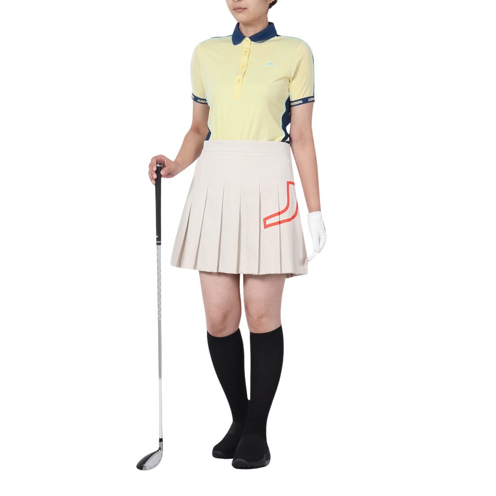 J.LINDEBERG（レディース）ゴルフウェア 半袖 Demi ポロシャツ 072-21343-031