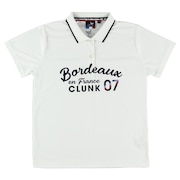 クランク（CLUNK）（レディース）ゴルフウェア 半袖ポロシャツ CL5RUG13 WHT
