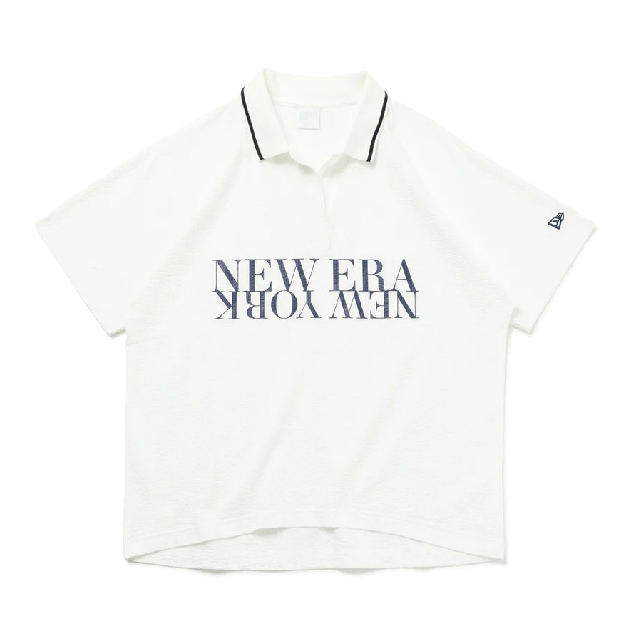 ニューエラ（NEW ERA）（レディース）ゴルフウェア シアサッカー ポロシャツ Skipper 14108986