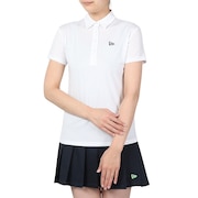 (レディース)ゴルフウェア 吸汗速乾 GFW 半袖鹿の子ポロシャツ Vertical Logo 14108994