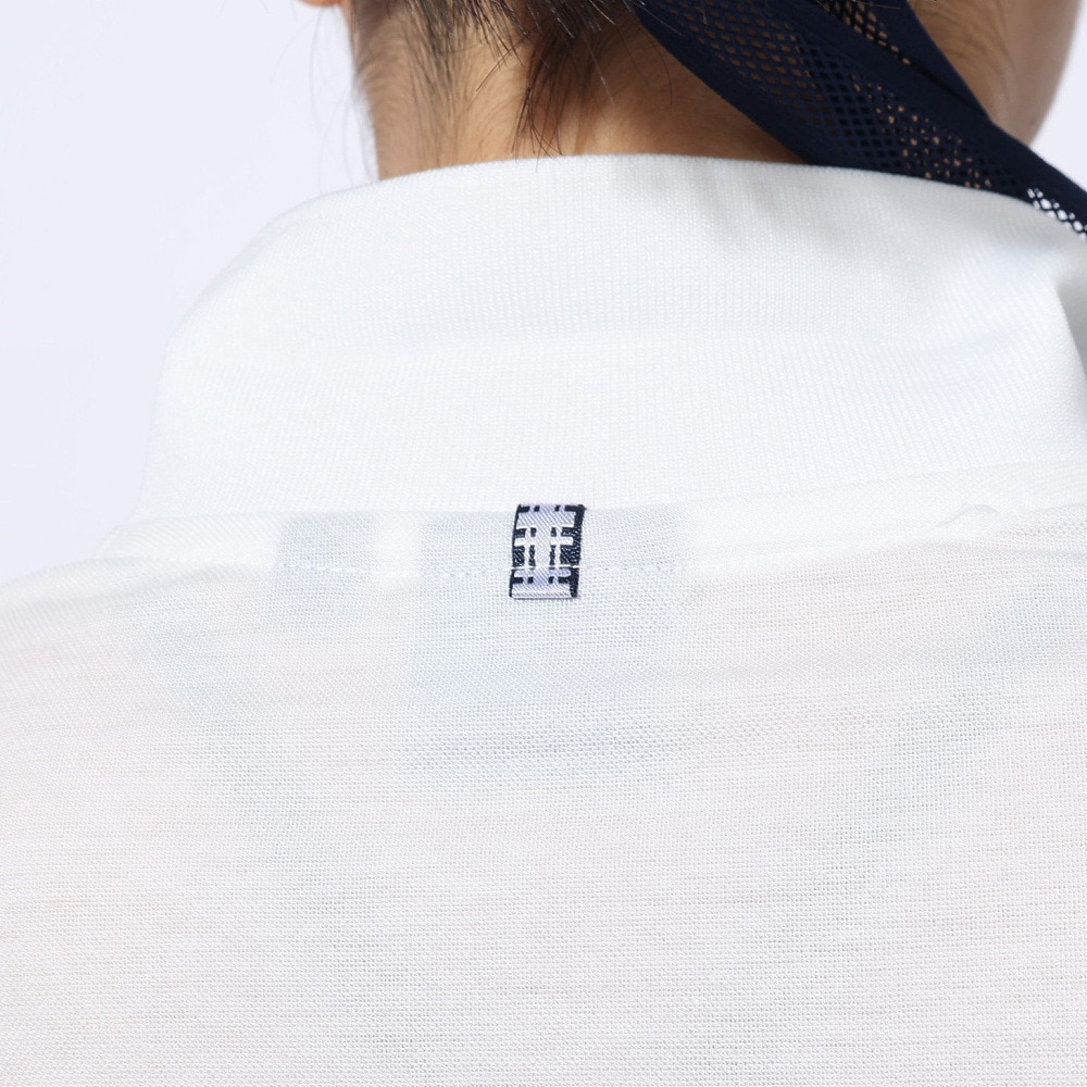 フィドラ（FIDRA）（レディース）ゴルフウェア 半袖 フレンチスリーブシャツ FD5RUG08 WHT