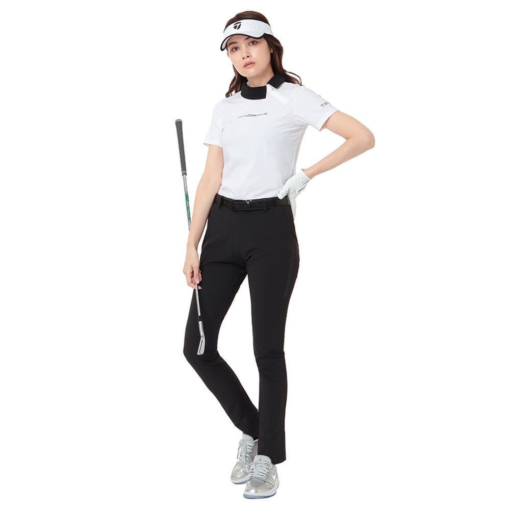 テーラーメイド（TAYLORMADE）（レディース）ゴルフウェア T-ICEサイドスナップ半袖ポロシャツ M19727-TL456