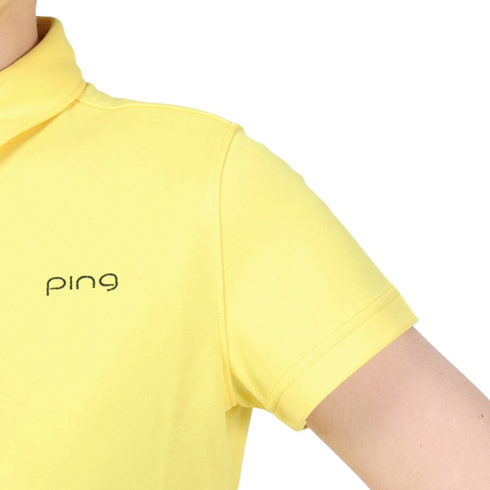 ピン（PING）（レディース）ゴルフウェア ソロテックス 半袖ポロシャツ 622-4160306-060