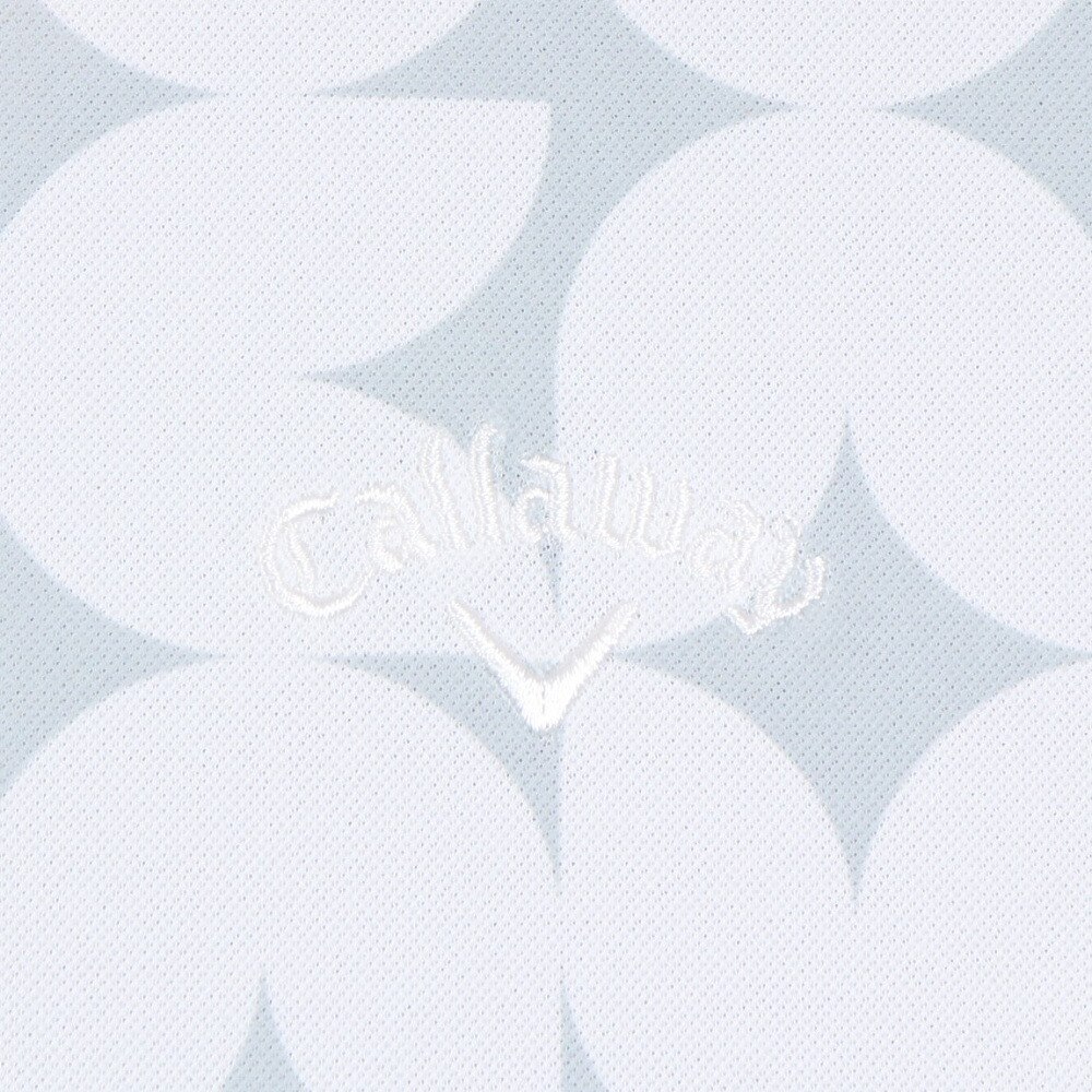 キャロウェイ（CALLAWAY）（レディース）ゴルフウェア 吸汗速乾 ポリエステルカノコ半袖シャツ C24134204-1030