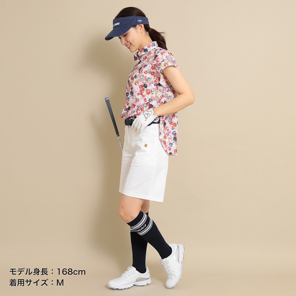キャロウェイ（CALLAWAY）（レディース）ゴルフウェア 半袖シャツ C24134217-1092