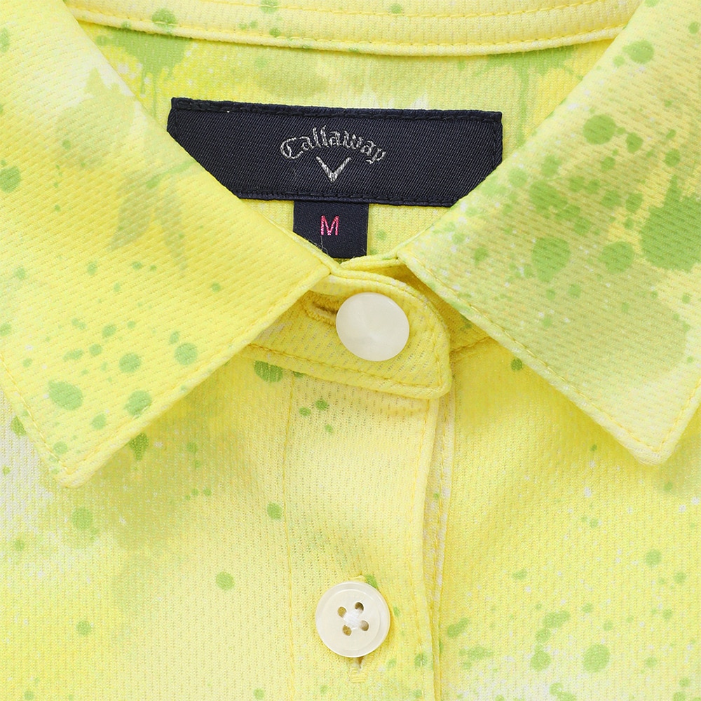 キャロウェイ（CALLAWAY）（レディース）ゴルフウェア 接触冷感 半袖シャツ C24134219-1060