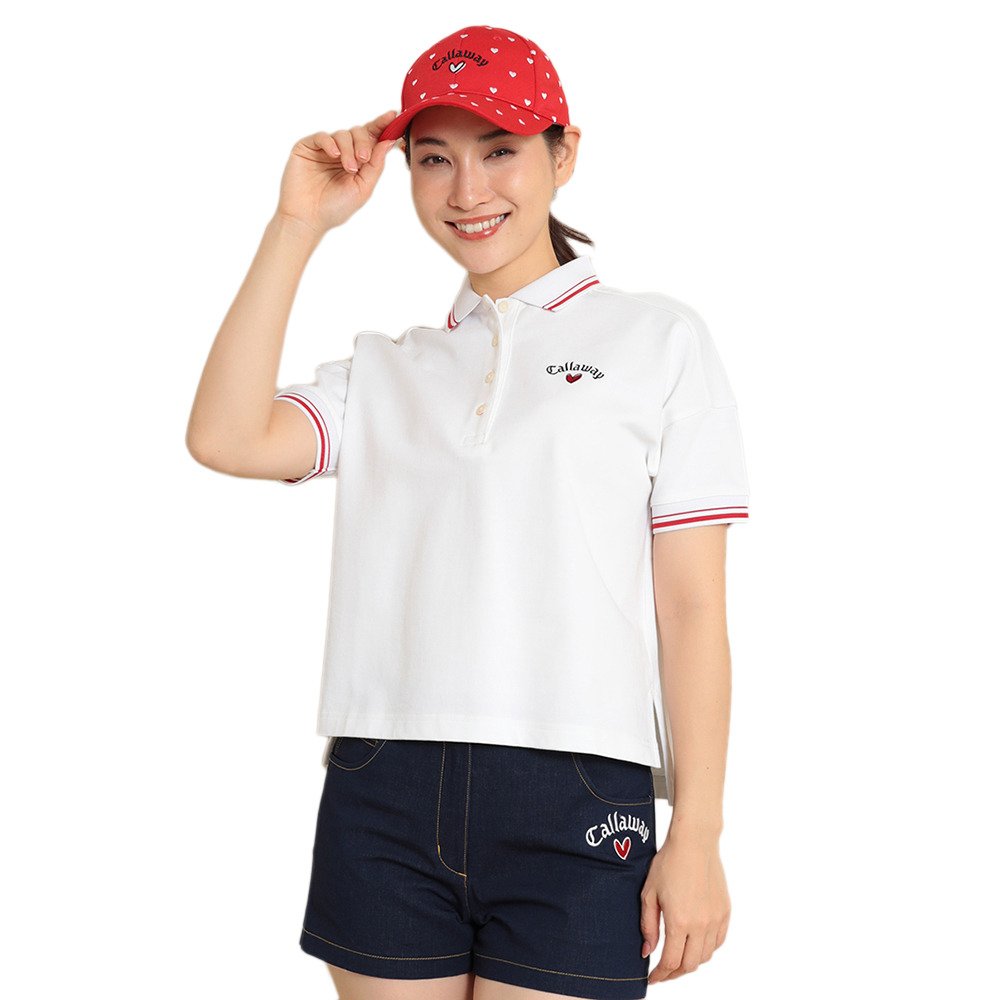 キャロウェイ（CALLAWAY）（レディース）ゴルフウェア 半袖ポロシャツ 