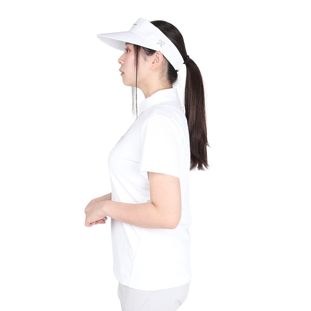 トミーアーマー（Tommy Armour）（レディース）ゴルフウェア 半袖 ベーシックショートスリーブポロシャツ TAES24B070106 WHT
