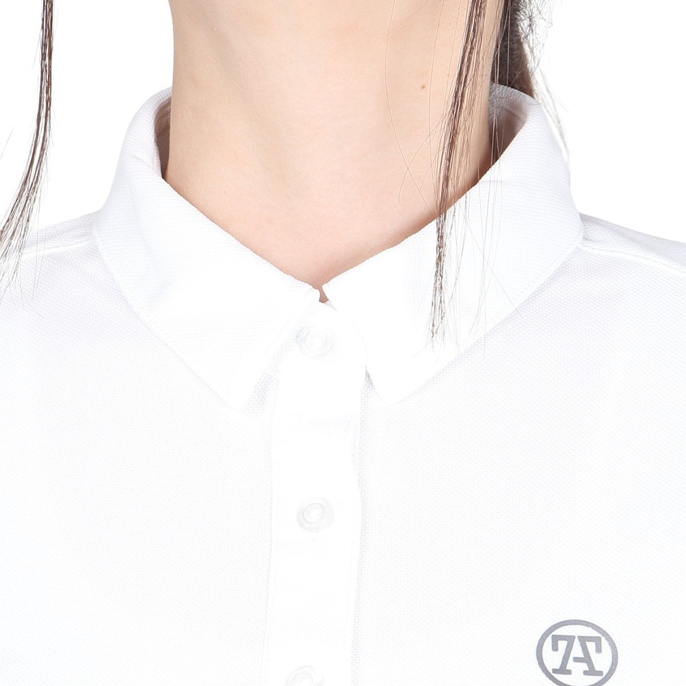 トミーアーマー（Tommy Armour）（レディース）ゴルフウェア 半袖 ベーシックショートスリーブポロシャツ TAES24B070106 WHT