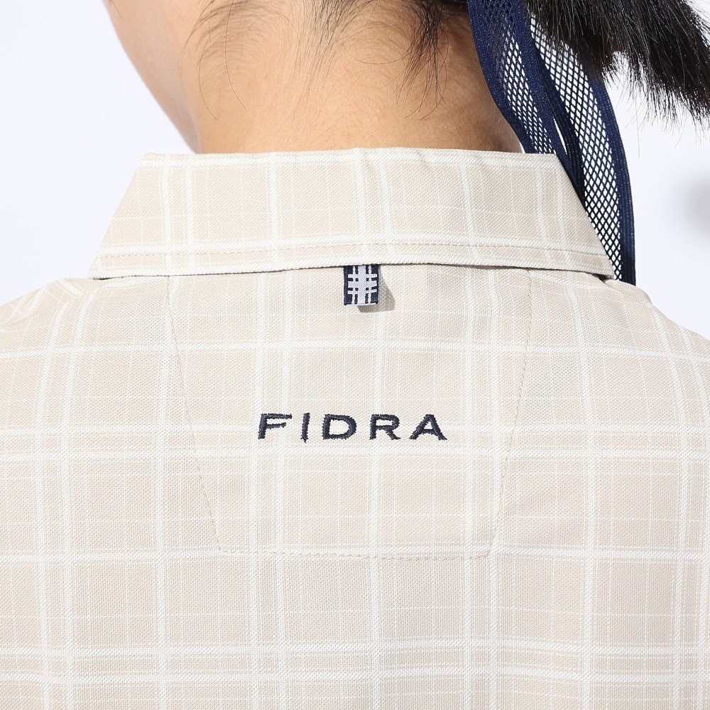 フィドラ（FIDRA）（レディース）ゴルフウェア 吸汗速乾 半袖ポロシャツ KAITEKIRYU FD5RUG15 BEG