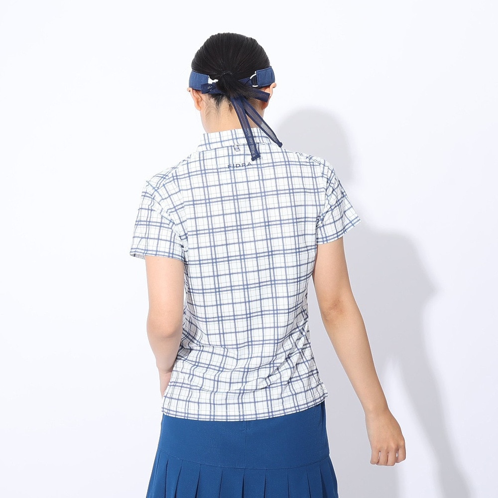 フィドラ（FIDRA）（レディース）ゴルフウェア 吸汗速乾 半袖lポロシャツ KAITEKIRYU FD5RUG15 NVY