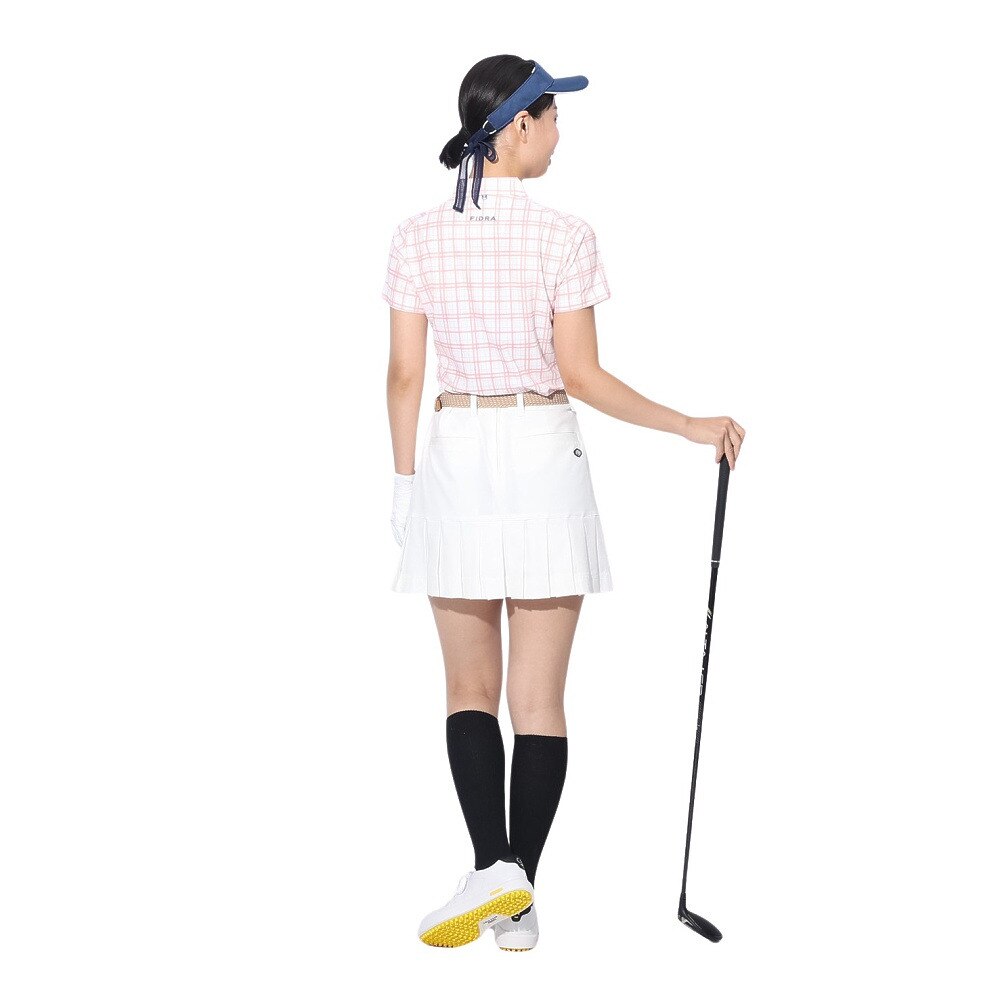フィドラ（FIDRA）（レディース）ゴルフウェア 半袖 吸汗速乾 ポロシャツ KAITEKIRYU FD5RUG15 PNK
