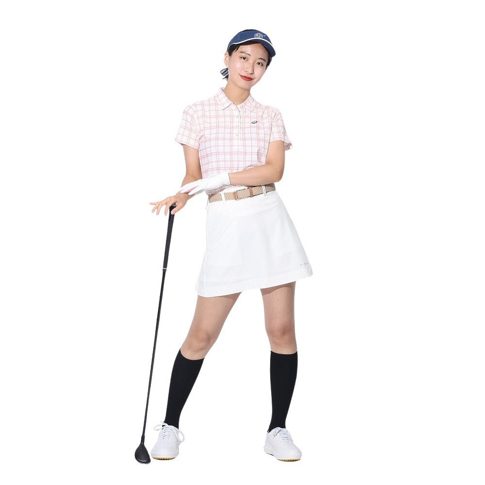 フィドラ（FIDRA）（レディース）ゴルフウェア 半袖 吸汗速乾 ポロシャツ KAITEKIRYU FD5RUG15 PNK