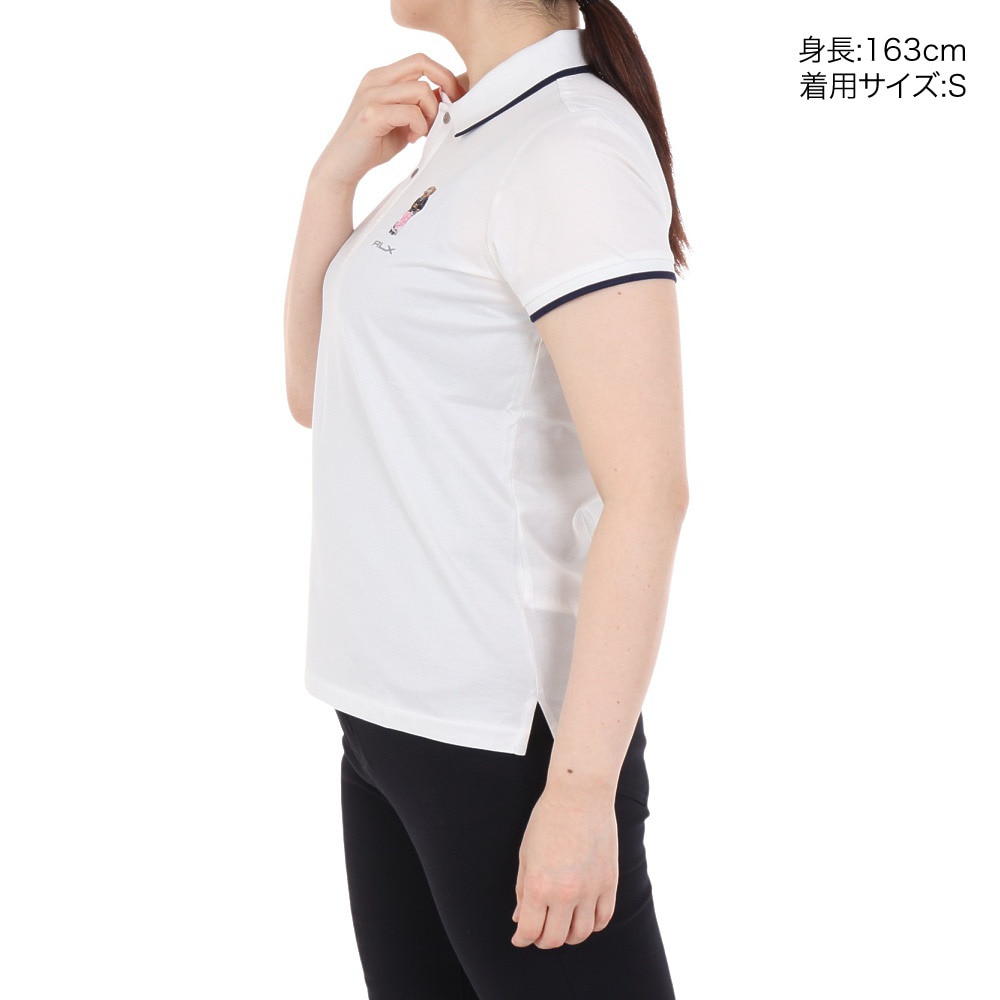 ラルフ ローレン(RALPH LAUREN)(レディース)ゴルフウェア テーラードフィット Polo ベアポロシャツ WMXGKNINB920193100 ラルフ ローレン(RALPH LAUREN)(レディース)ゴルフウェア テーラードフィット Polo ベアポロシャツ WMXGKNINB920193100