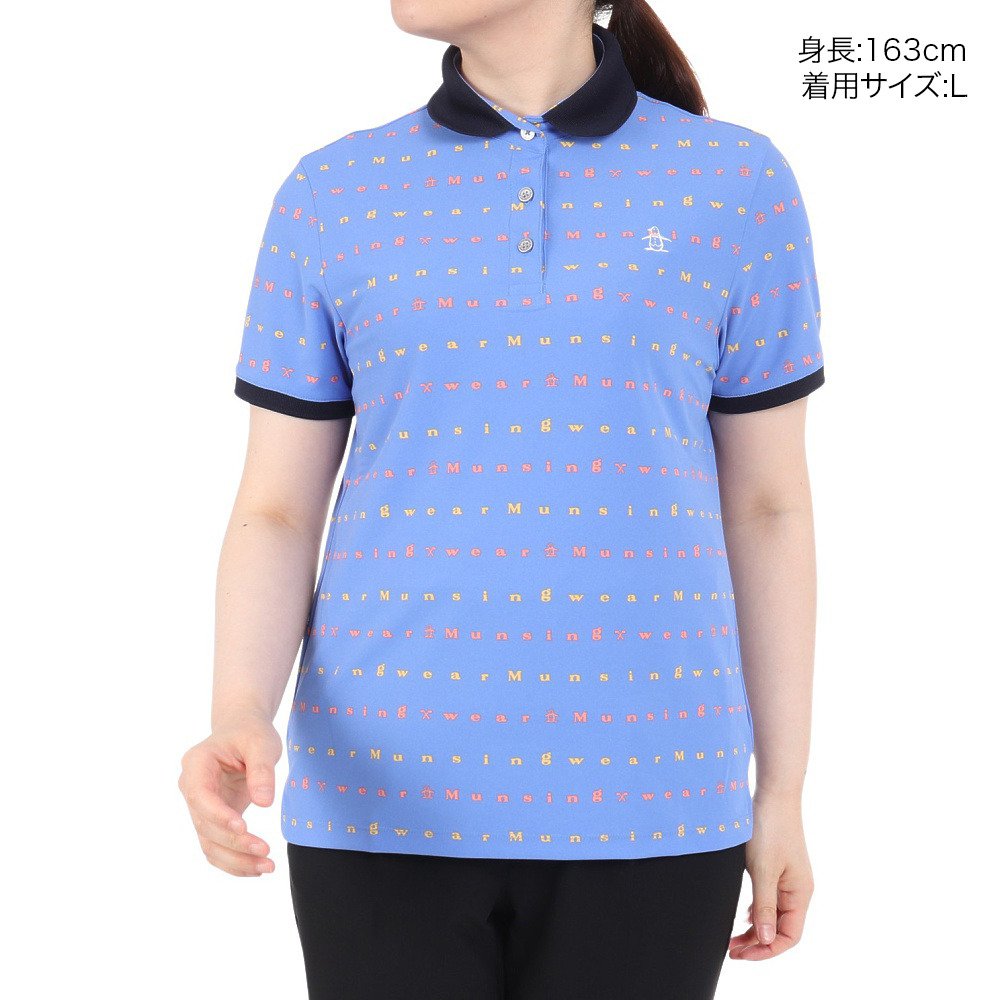 Munsingwearマンシングウェア レディース 半袖 ポロシャツ L 
