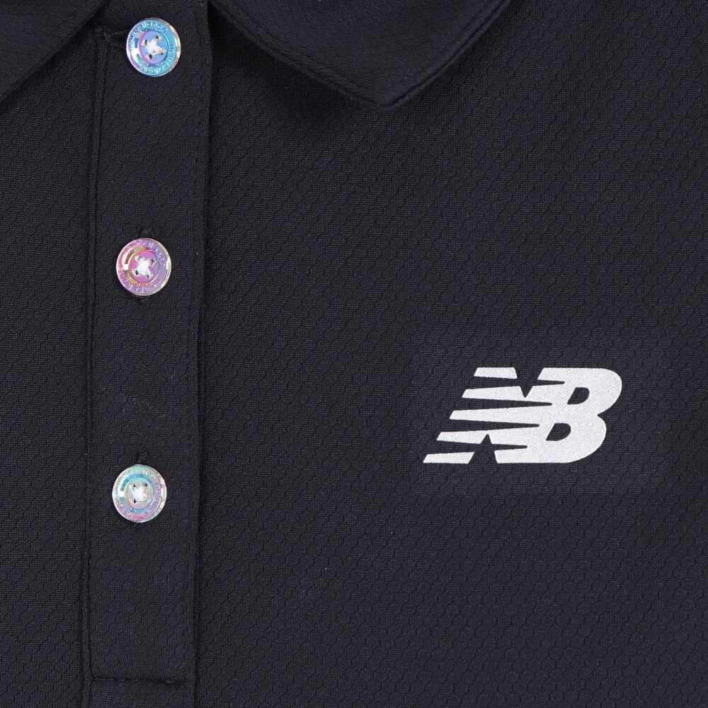 ニューバランス（new balance）（レディース）ゴルフウェアこかげMAX 半袖 カラーシャツ 012-4168503-010