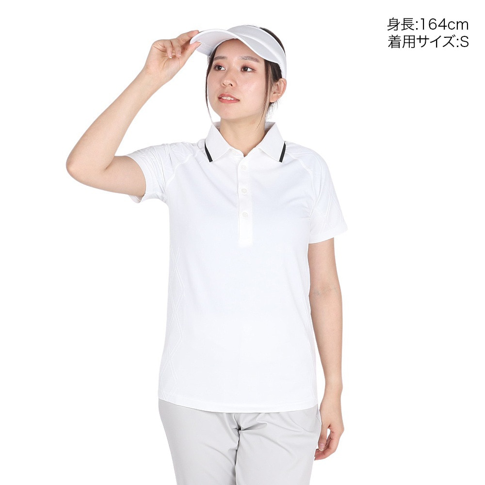 J.LINDEBERG（J.LINDEBERG）（レディース）ゴルフウェア Baily seamless ポロシャツ 072-22855-004